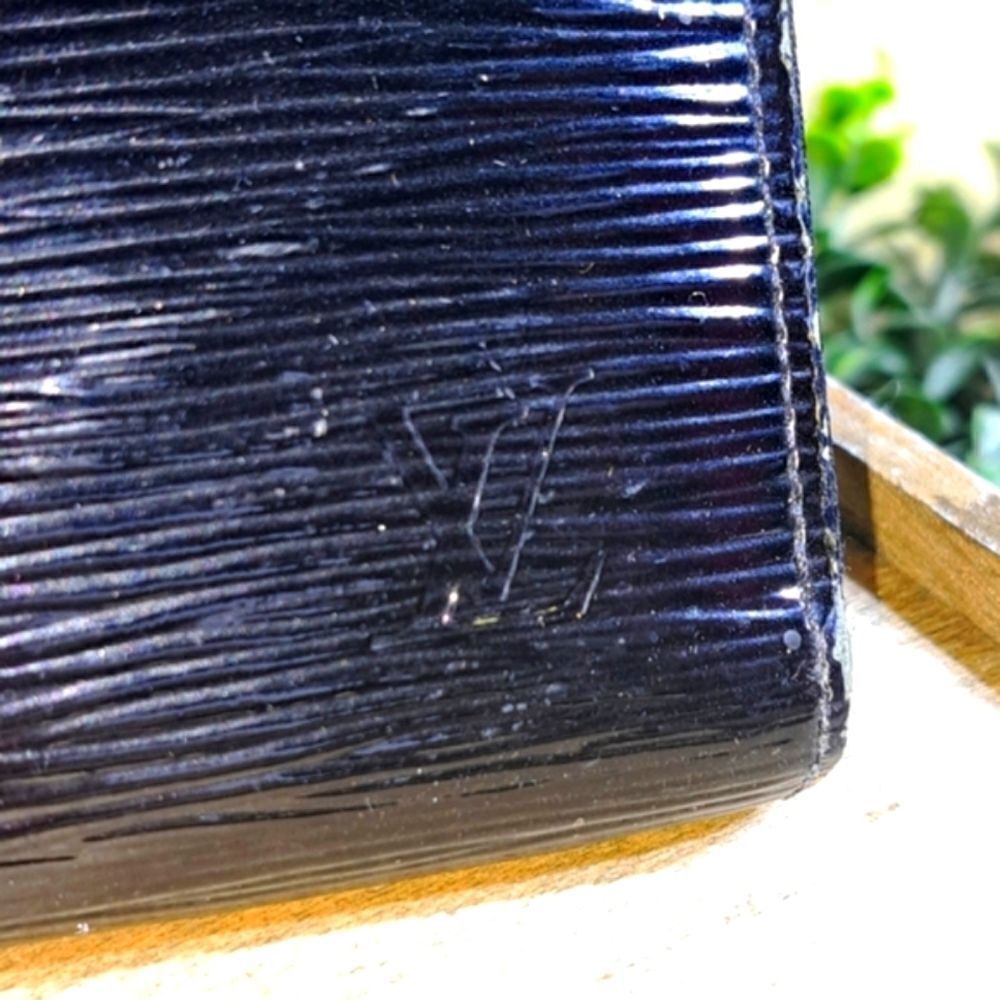 Louis Vuitton Full Zippy Electric Black Epi Wallet Authentic - Picture 3 of 12